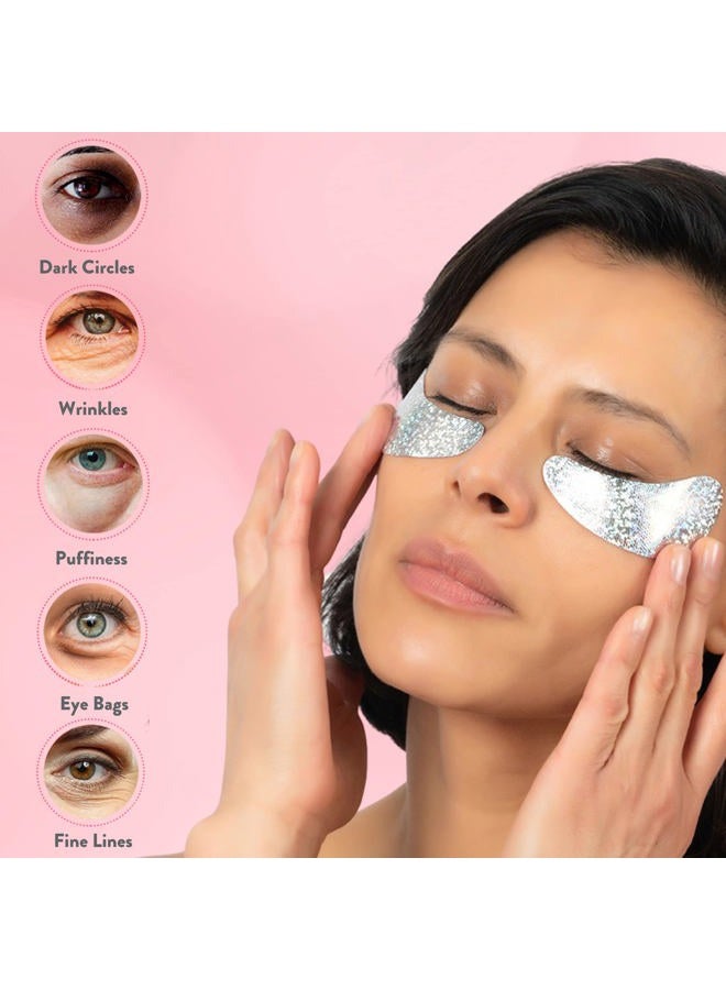 Miss Spa No-Slip Eyes On The Prize Revitalizing Eye Masks 4 Pack - Image 2