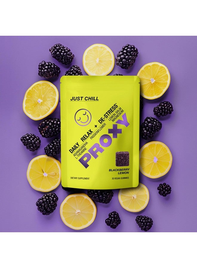 PROXY Just Chill Ashwagandha Gummies with L-theanine, Magnesium and Ashwagandha, Help Ease Daily Stress, Sleep Gummies, 30 Count - Image 5