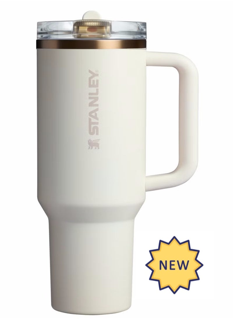 Stanley Quencher ProTour Flip Straw Tumbler with Leakproof Lid 40 oz | Built-In Straw & Handle | Cupholder Compatible for Travel | Insulated Stainless Steel Cup | BPA-Free  - Image 1