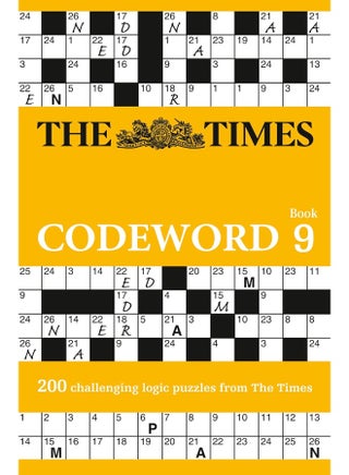 The Times Codeword 9: 200 Cracking Logic Puzzles - pzsku/Z07099F6543584A8B886CZ/45/_/1738230991/6e75dde7-d094-40f3-b483-ad369efaa415