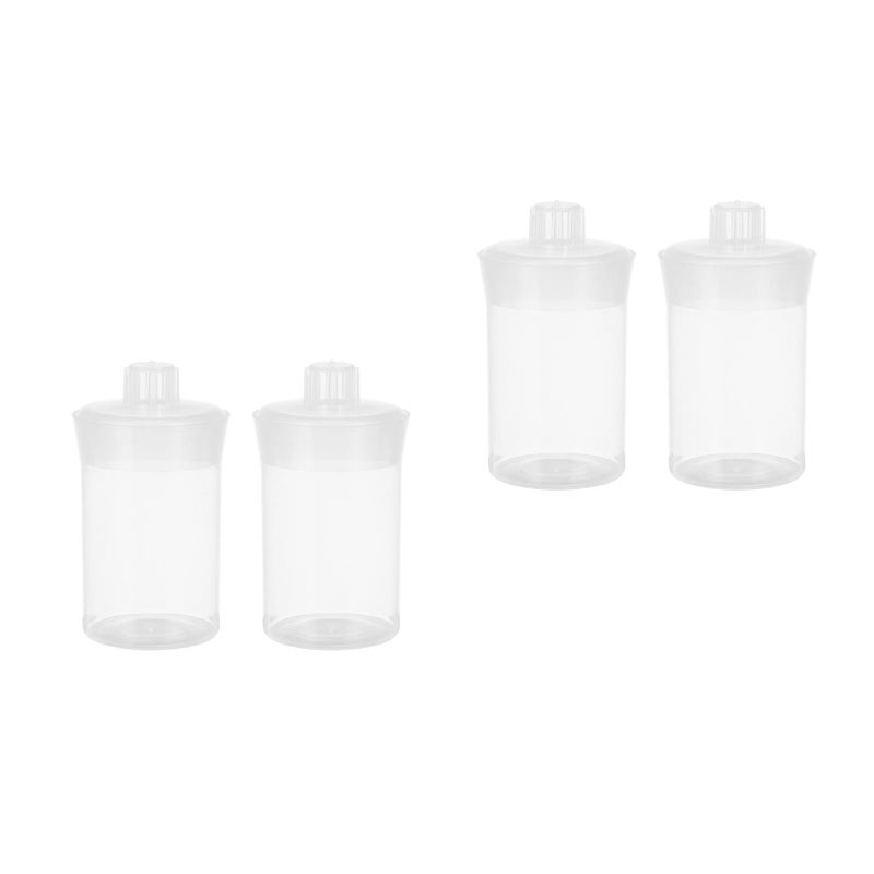 4 pcs 20ml Scientific Reagent Bottles Wide Mouth Sealing Liquid Bottles - Image 1