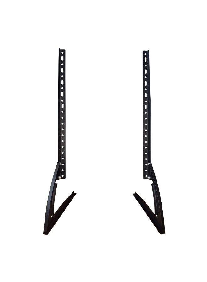 ستارجولد حامل تلفزيون أرضي ستارغولد SG-531T لشاشات من 42 إلى 85 بوصة | متوافق مع معيار VESA العالمي 800x600 | دعم قوي حتى 35 كجم | هيكل فولاذي متين | لا يحتاج إلى حفر في الجدران | حامل أرضي لسطح الطاولة - Image 5