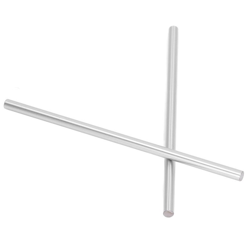 8mm Linear Shaft 2PCS 200mm Steel Chrome Plated High Strength - Wear Resistant Linear Motion Rod for 3D Printer Parts - Image 5