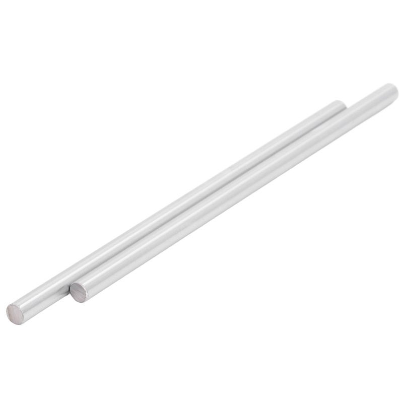 8mm Linear Shaft 2PCS 200mm Steel Chrome Plated High Strength - Wear Resistant Linear Motion Rod for 3D Printer Parts - Image 2
