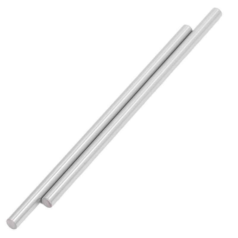 8mm Linear Shaft 2PCS 200mm Steel Chrome Plated High Strength - Wear Resistant Linear Motion Rod for 3D Printer Parts - Image 3