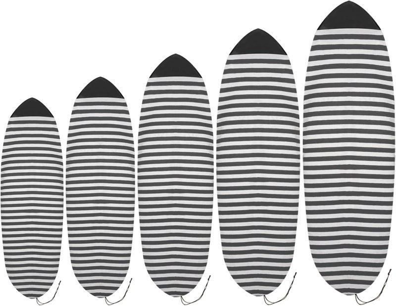 UCEDER Surfboard Sock Cover,Lightweight Stretch Board Bag for Sun Protection,Foldable Surfboard Sock Sleeve Perfect for Travel and Transportation - Image 1