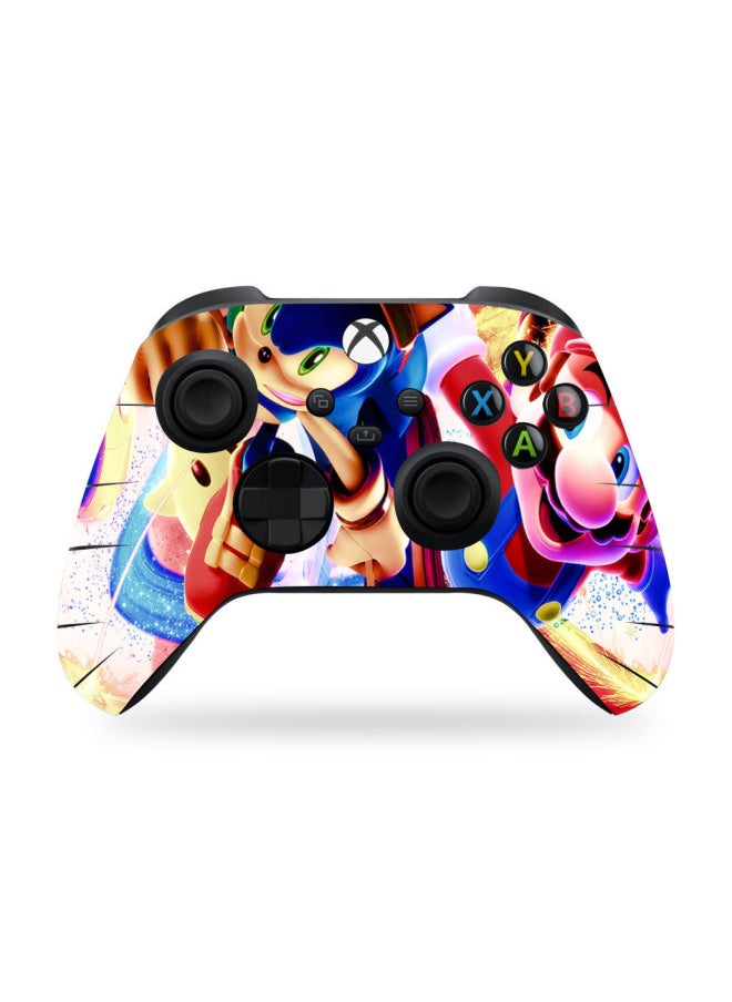 Generic - Xbox Series S Handle Stickers Series X Handle Stickers Game Console Handle Stickers Pain Machine Stickers-Color:TN-SeriesQB-5008 - Image 1