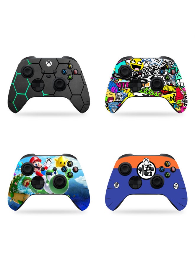 Generic - Xbox Series S Handle Stickers Series X Handle Stickers Game Console Handle Stickers Pain Machine Stickers-Color:TN-SeriesQB-5008 - Image 1