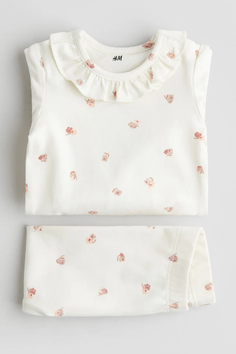 H&M 2-piece cotton jersey set