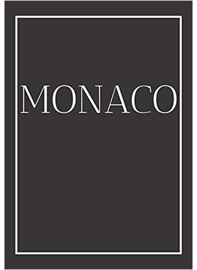 null - Monaco: A decorative book for coffee tables, end tables, bookshelves and interior design styling - S - Image 1
