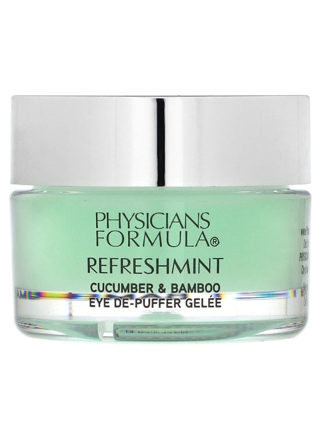 Physician's Formula Physicians Formula, Refreshmint, Cucumber & Bamboo Eye De-Puffer Gelee, Refresh, 0.45 oz (12.8 g)  - Image 1