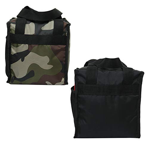 Sfane Tiffin/Lunch Bag Combo (Red & Army) - Image 3
