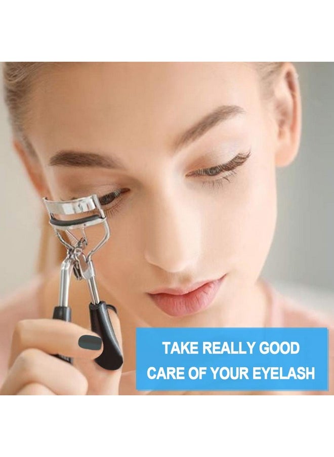Heqishun Eyelash Curler Refill 30 Pcs Eyelash Curler Pads Rubber Black Eyelash Curler Replacement Pads with Hard Storage Case for Universal Eyelash Curler  - Image 5