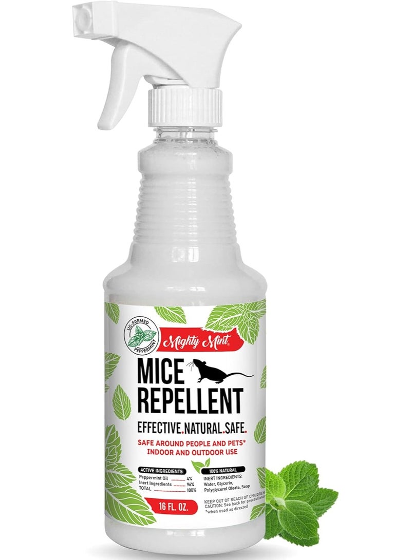 Mighty Mint - 16oz Peppermint Oil Mice Repellent Spray - Image 1