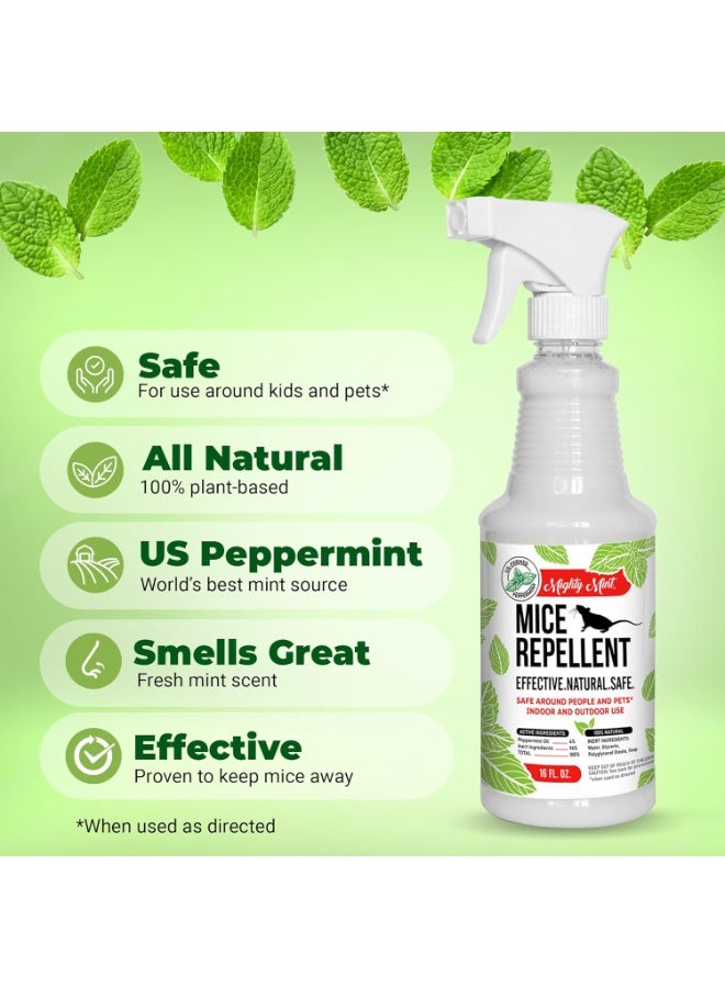 Mighty Mint - 16oz Peppermint Oil Mice Repellent Spray - Image 3