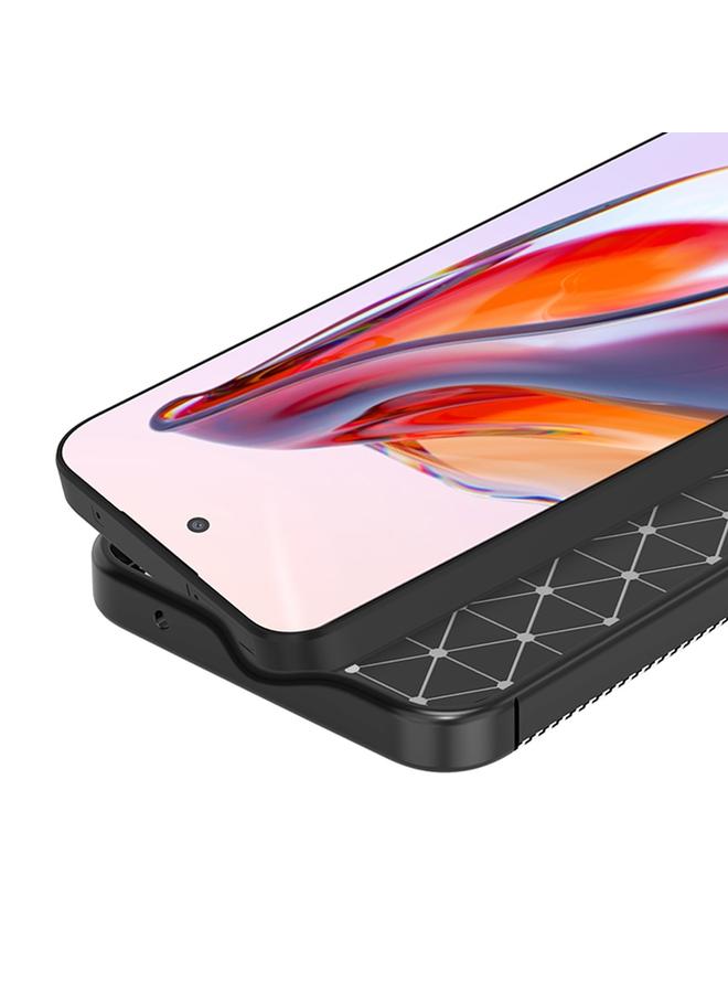 اس-توب جراب لهاتف Samsung Galaxy A55 مصنوع من ألياف الكربون ومقاوم للصدمات مصنوع من مادة TPU - Image 4