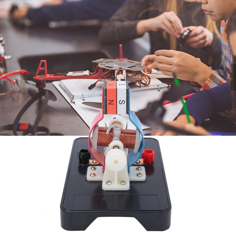 Miniature Electromotor Model Generator Motor Equipment Student Physical Educational ExperimentMiniature Motor - Image 5