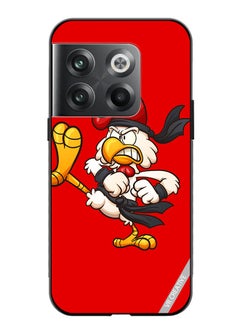 Protective Case Cover For OnePlus Ace Pro Karate Chicken Design Multicolour