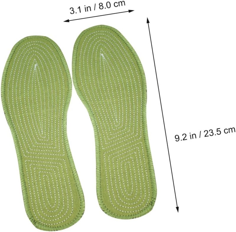 cheekyglo 40 Pairs Inserts Women Running Athletic Absorb Outdoor Cm Men Extra Training Cotton Comfortable Sweat Foot Insoles Hiking Cushions Breathable Shoe Ergonomic Sports - Image 4