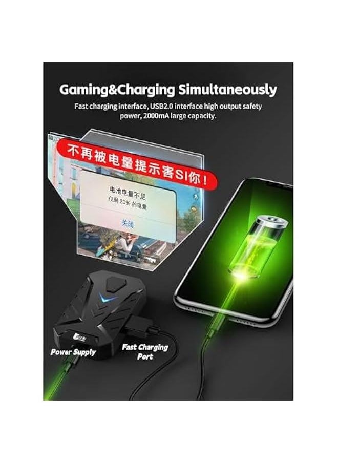 Generic - Gaming Keyboard Mouse Converter Adapter for Android, No Delay, Adjustable Stand, Charging While Playing Games (Mix Pro Comes Standard) - Image 1