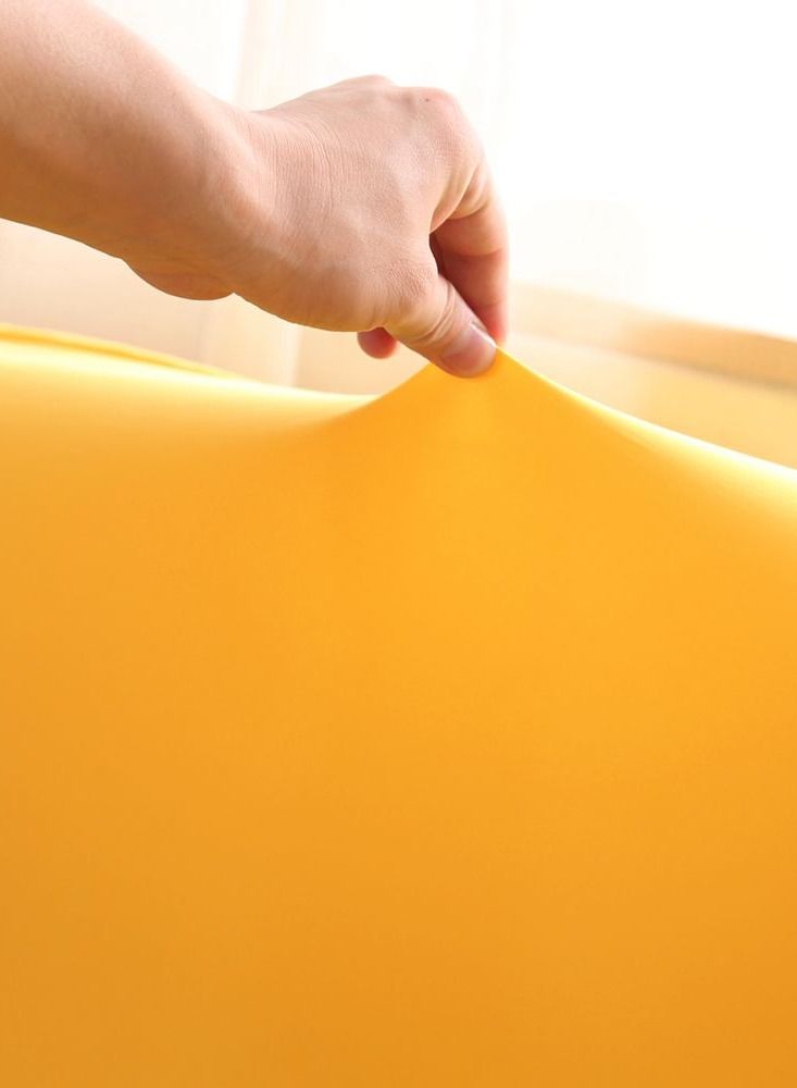 شاربدو غطاء أريكة بلون خالص - Image 5