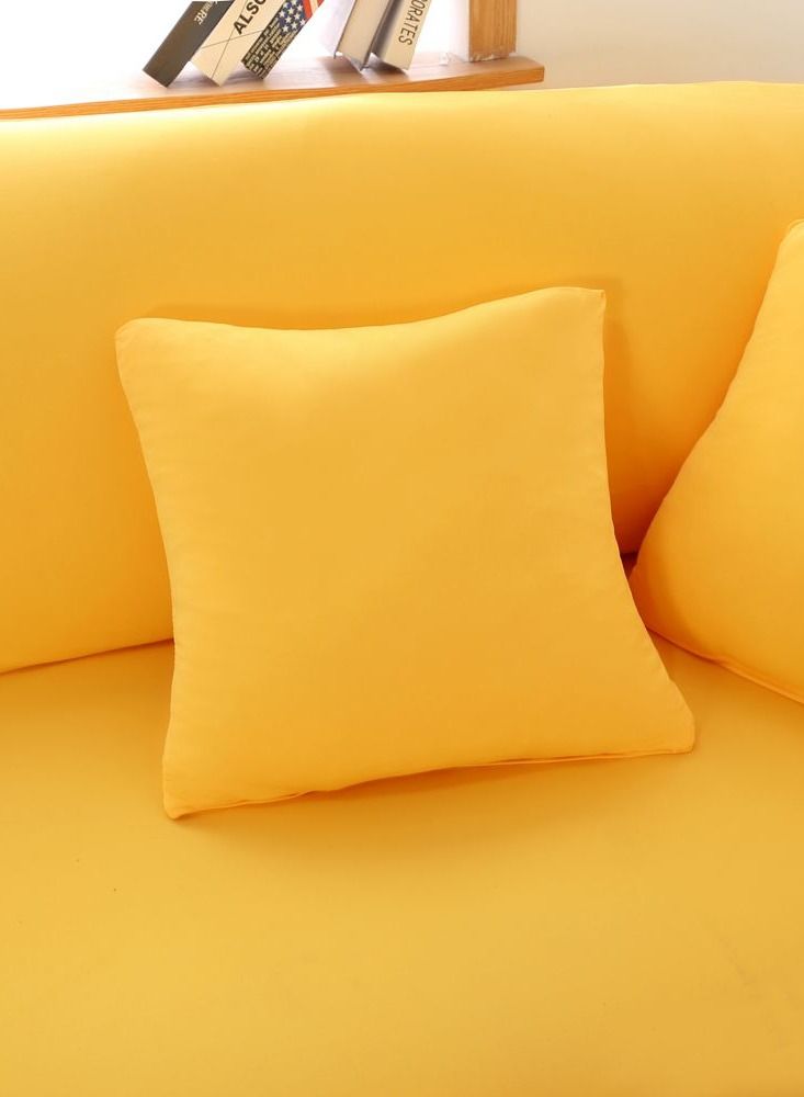 شاربدو غطاء أريكة بلون خالص - Image 4