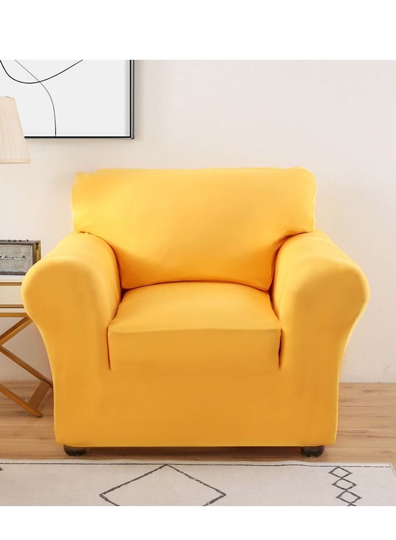 شاربدو غطاء أريكة بلون خالص - Image 2