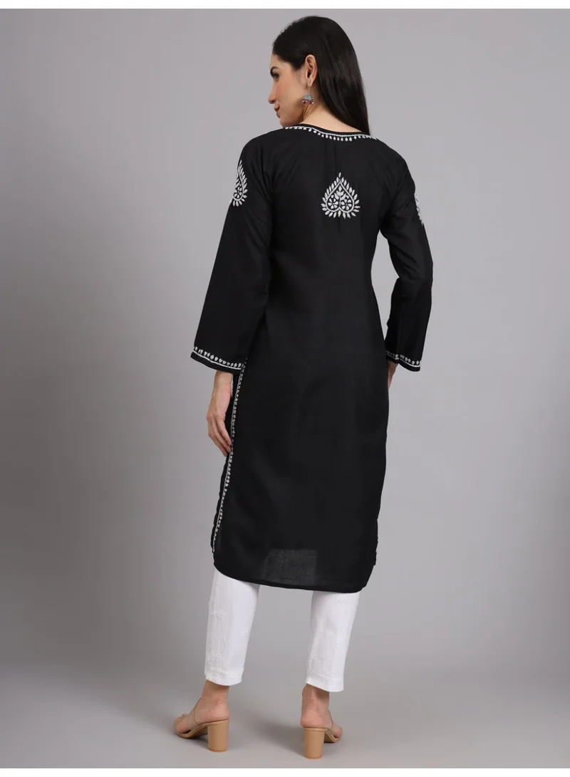 الايا كورتا شيكانكاري قطنية مطرزة يدويًا للسيدات -AL3997