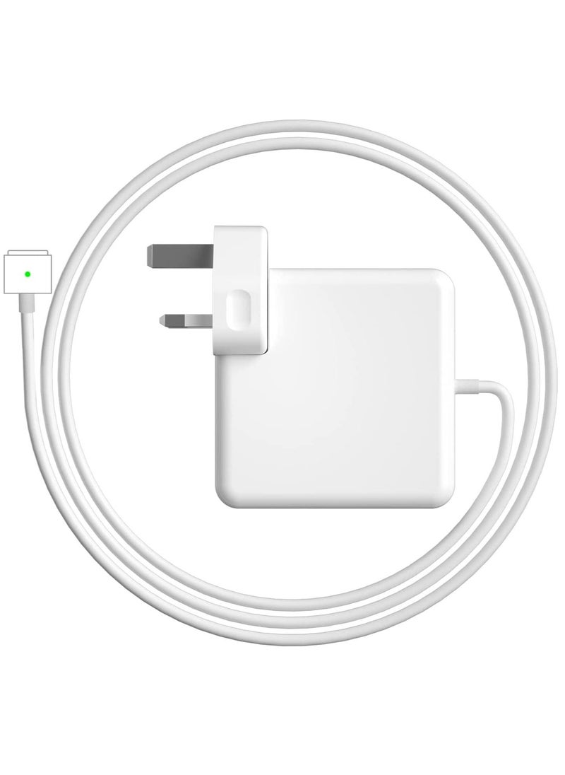 Generic - Compatible with Mac Pro Charger 60w Replacement Mac Power Adapter Magnetic 2 T-Tip for Mac book Pro Models (Retina 13-inch Late 2012-2015) - Image 1