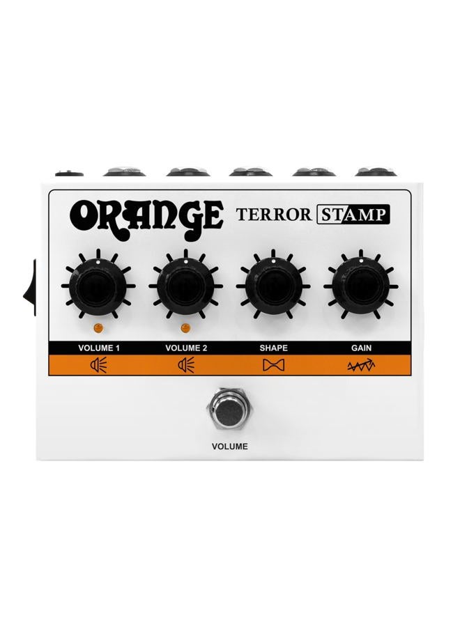 ORANGE MUSIC Terror Stamp 20w Valve Hybrid Guitar Amp Pedal - Image 1
