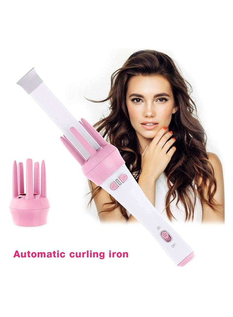 Automatic Hair Curler for Long Hair - Auto Hair Curling Iron Wand for Lady Girl, Automatic Spin Curling Wand 1.2 Inch Curling Irons for Beach Waves