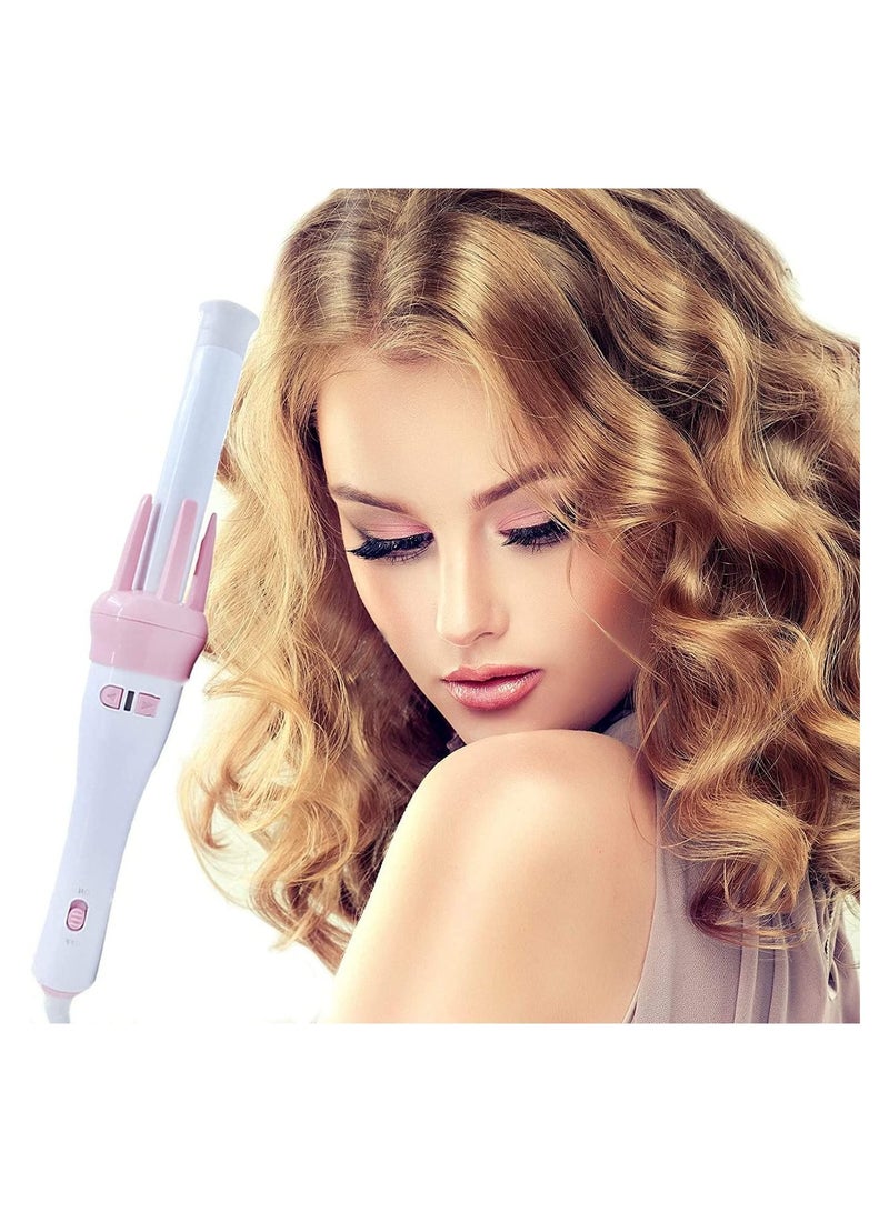 Automatic Hair Curler for Long Hair - Auto Hair Curling Iron Wand for Lady Girl, Automatic Spin Curling Wand 1.2 Inch Curling Irons for Beach Waves