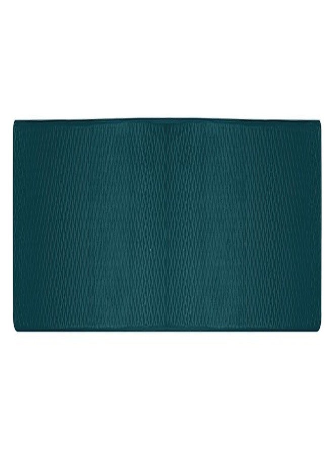 Homerz Premium Velvet Runner for 6 Seater Dining Table, 12x72 inch Size (Teal) - Image 2