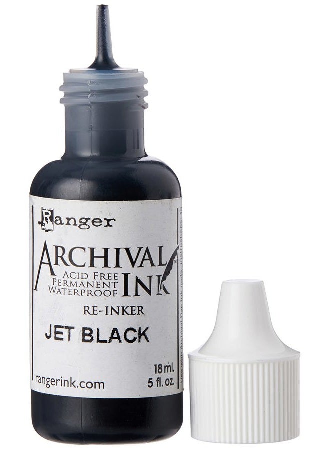 Ranger Archival Pad Re-inkers Industries Archival Re-Inker, Jet Black - Image 3
