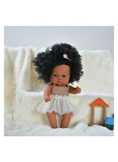 xozgdovg Rubberized plastic dolls, reborn dolls, soft plastic imitation baby dolls, play dolls for children, bath toys for kids 