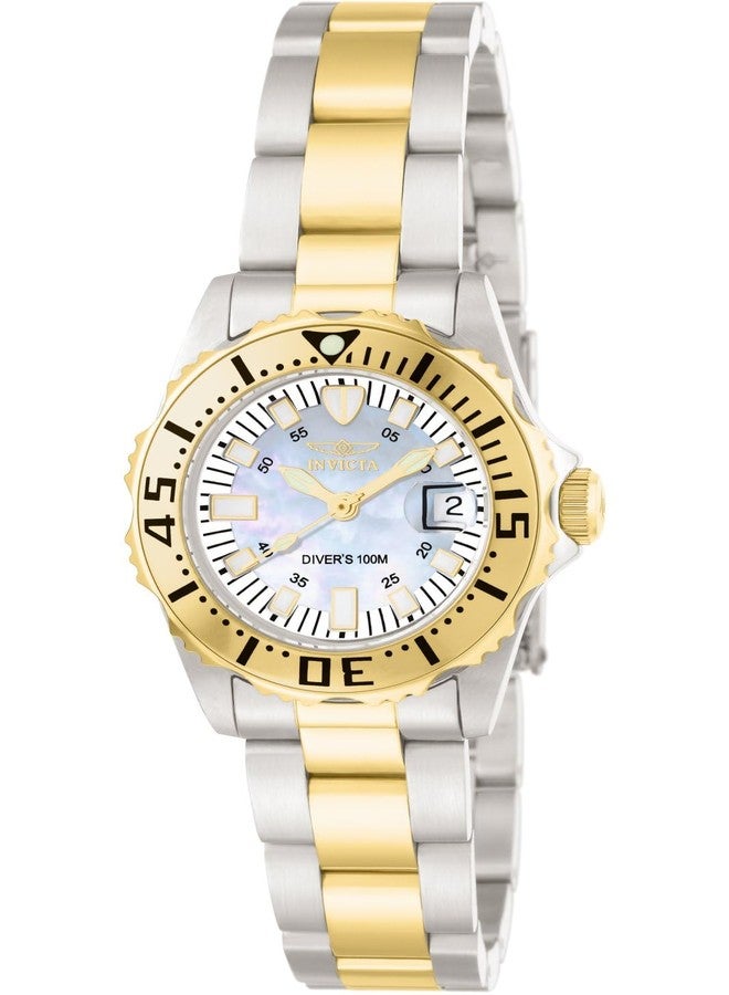 Invicta Womens Quartz Watch, Analog Display and Stainless Steel Strap 6895 - Image 1