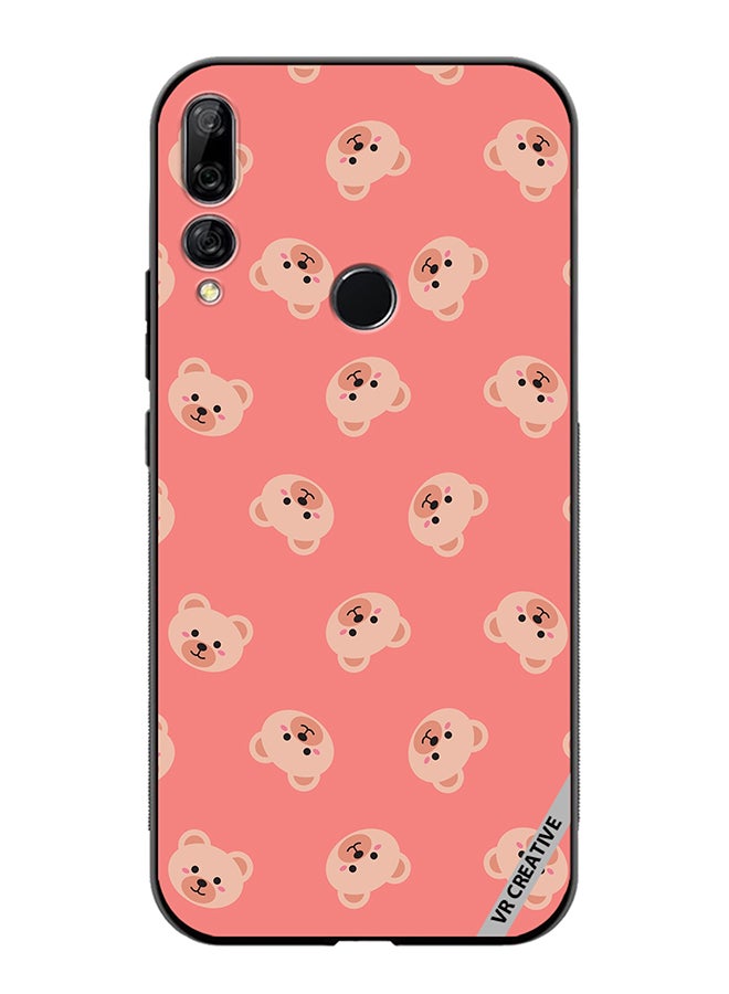 VR CREATIVE Protective Case Cover For Huawei Y9 Prime 2019 Cute Flat Bears Design Multicolour - Image 1
