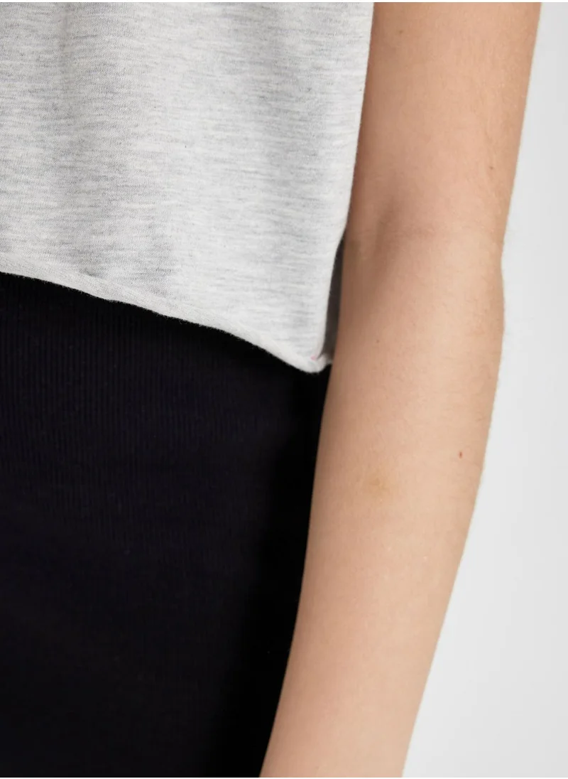DeFacto Regular Fit Camisole Knitted Dress