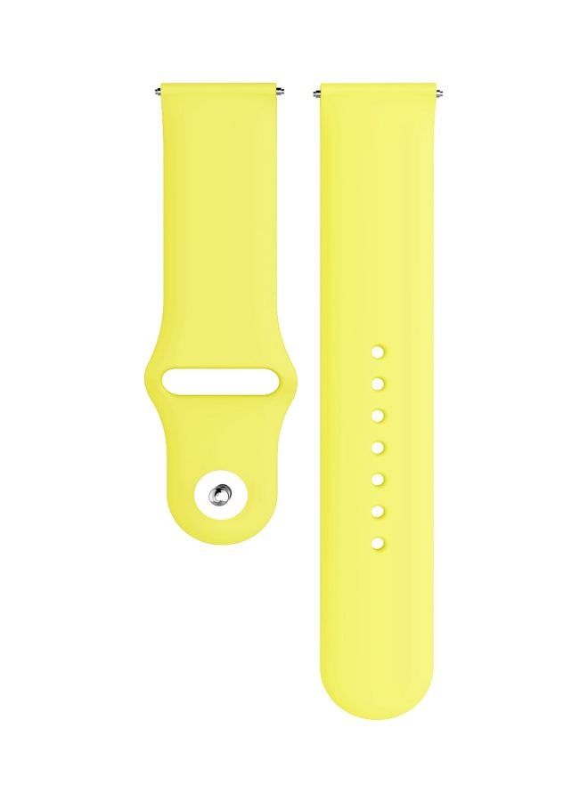 vesus Replacement Band For Honor MagicWatch 2 46mm Yellow