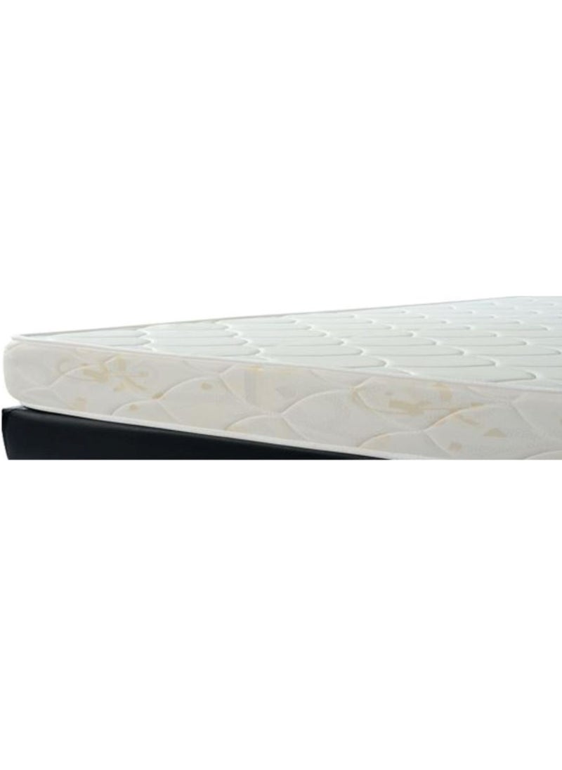 AL WADI FURNITURE - King Size Medicated Mattress, Comfort Back Support, Reversible Use Option, Polyester Fabric, 180W x 210L x 12H cm - White - Image 1