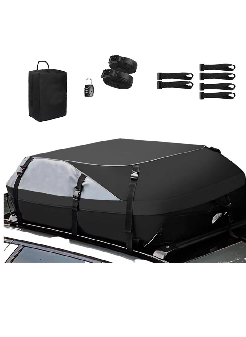 General - Roof Rack, Waterproof Roof Trunk, Foldable Roof Rack, Roof Rack with 6 Reinforced Straps, High Capacity Roof Trunk for SUVs - Image 1