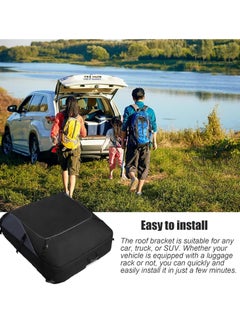 General Roof Rack, Waterproof Roof Trunk, Foldable Roof Rack, Roof Rack with 6 Reinforced Straps, High Capacity Roof Trunk for SUVs  - Image 3