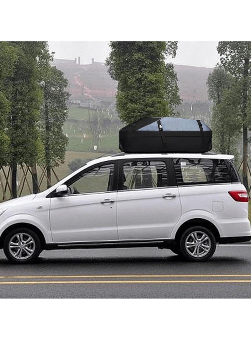 General - Roof Rack, Waterproof Roof Trunk, Foldable Roof Rack, Roof Rack with 6 Reinforced Straps, High Capacity Roof Trunk for SUVs - Image 1