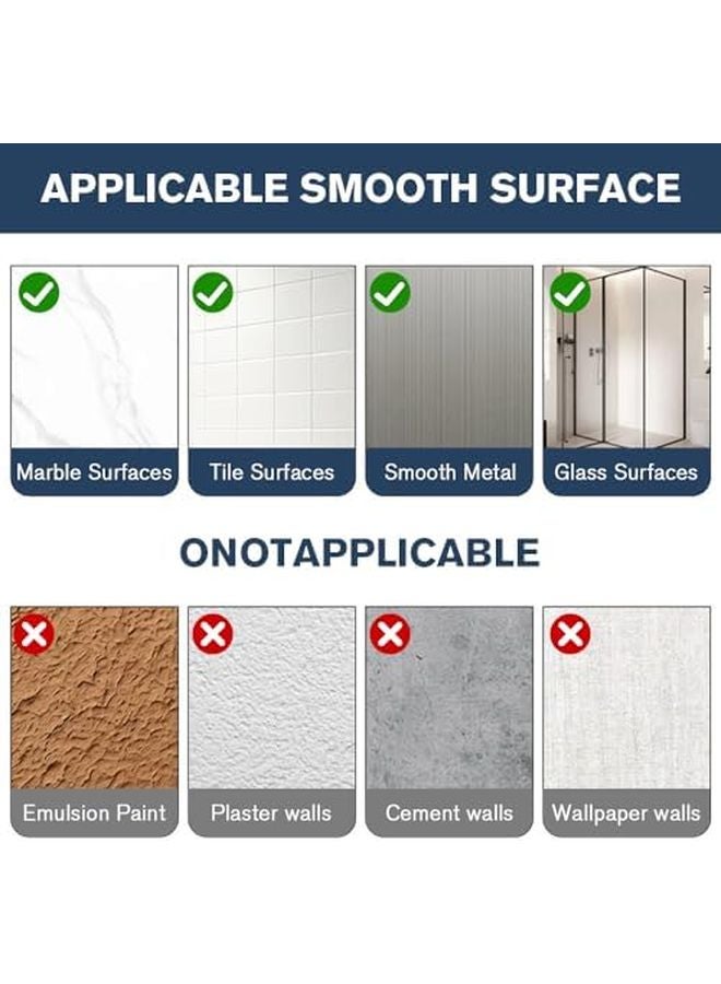 خطافات شفاطة ذهبية للإطارات على الزجاج، معلقات للأبواب والنوافذ والمرايا بدون حفر - Image 5