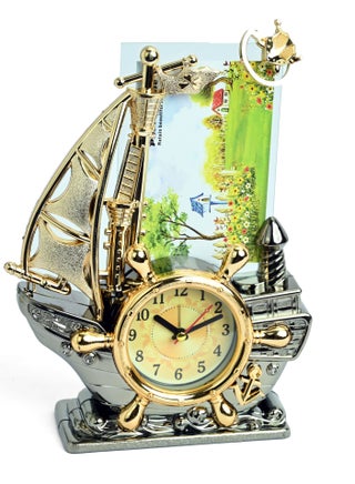 Sailing Family Photo Frame with Clock, Simple & Elegant, Picture Frame for Home & Office Décor, Frame with Stable Bottom for Living Rooms, Halls, Clock & Frame for Desktops & Countertops - pzsku/Z070BEE37A6080D61A5F2Z/45/_/1682337397/eb593c35-0659-4cae-8065-267fe7bb29e5