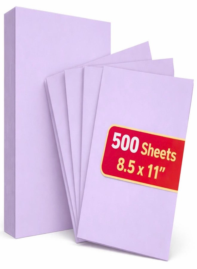 1InTheOffice Lilac Colored Copy Paper, Crafting & Office, 8.5 x 11", 20 lb, 500 Sheets - Image 1