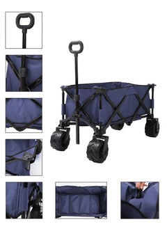RENOVO Garden Cart Folding Trolley - Practical Trolley for Transporting Items and Materials Outdoors  - Image 2