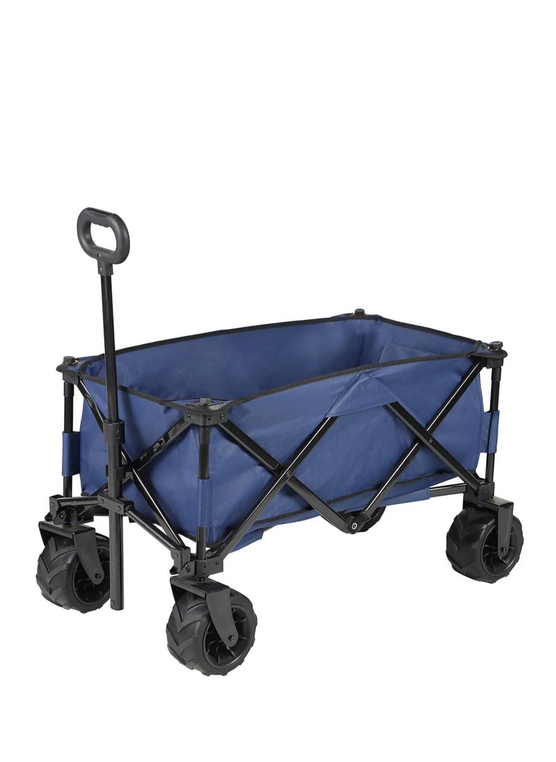 RENOVO - Garden Cart Folding Trolley - Practical Trolley for Transporting Items and Materials Outdoors - Image 1
