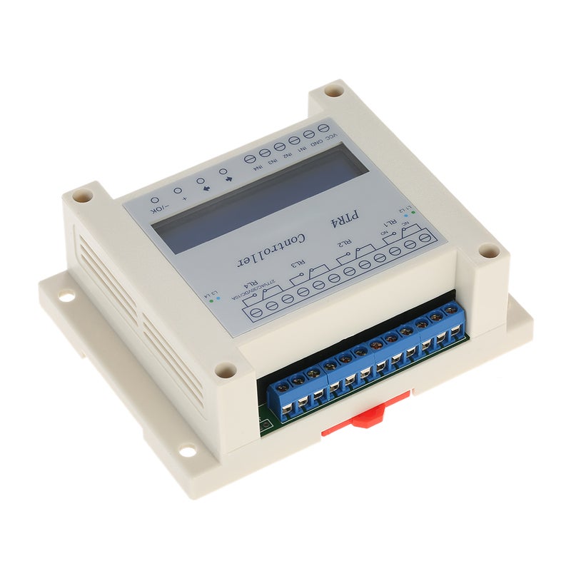 DC6-40V 4-Channel Programmable Digital Time Relay Timer Controller Delay Switch Module Independent Timing Cycle LCD Display - Image 1