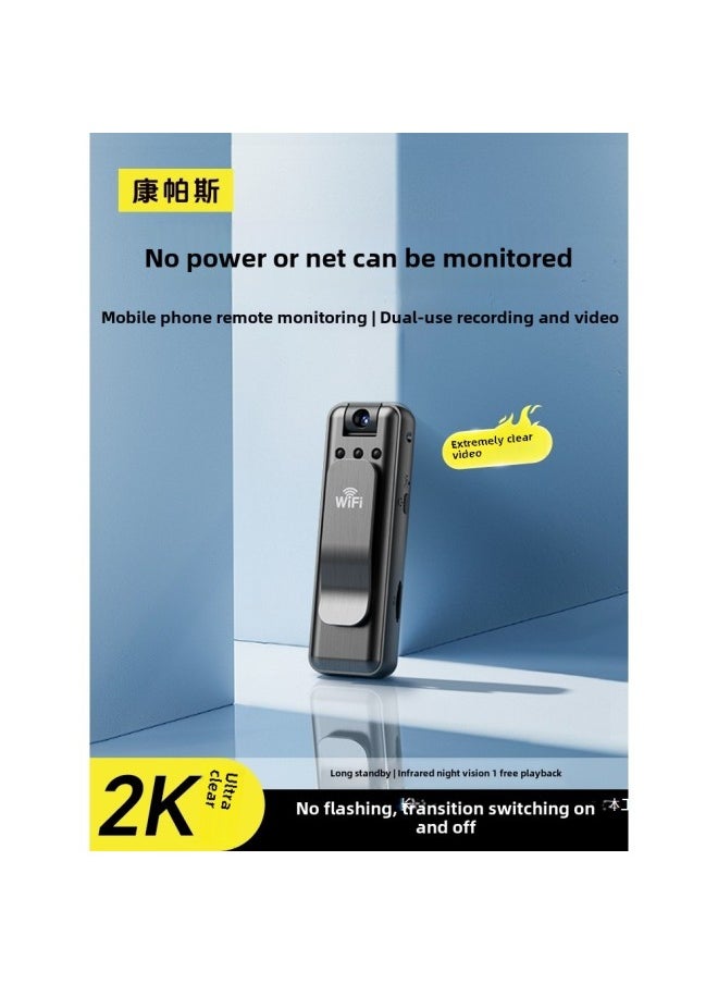 Generic Law Enforcement Recorder Recording Pen With Video Recording DV Recording Function All-in-one Machine Anti-shake Recording Pen HD-Body Color:F8 Thin And Light Camera Without Memory  Black - Official Standard  - Image 2